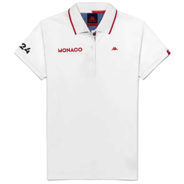 Robe di Kappa Lou Monaco polo femme blanc coton lin