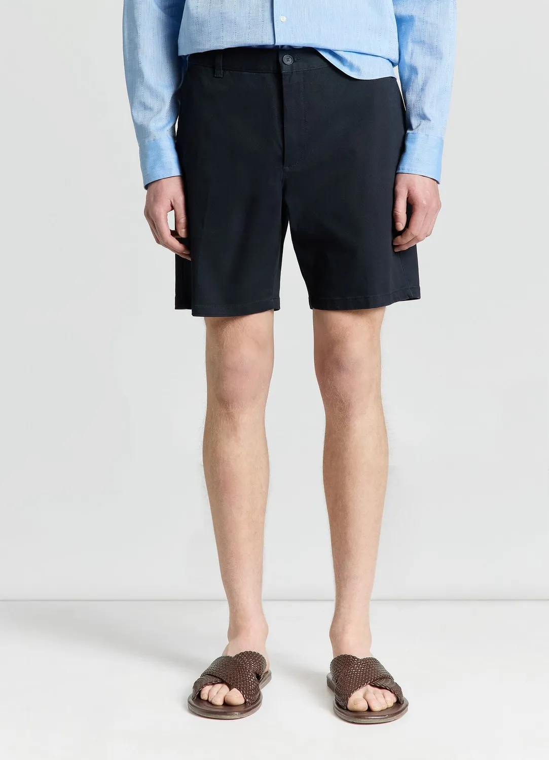 Calliope Bermuda uni homme avec poches