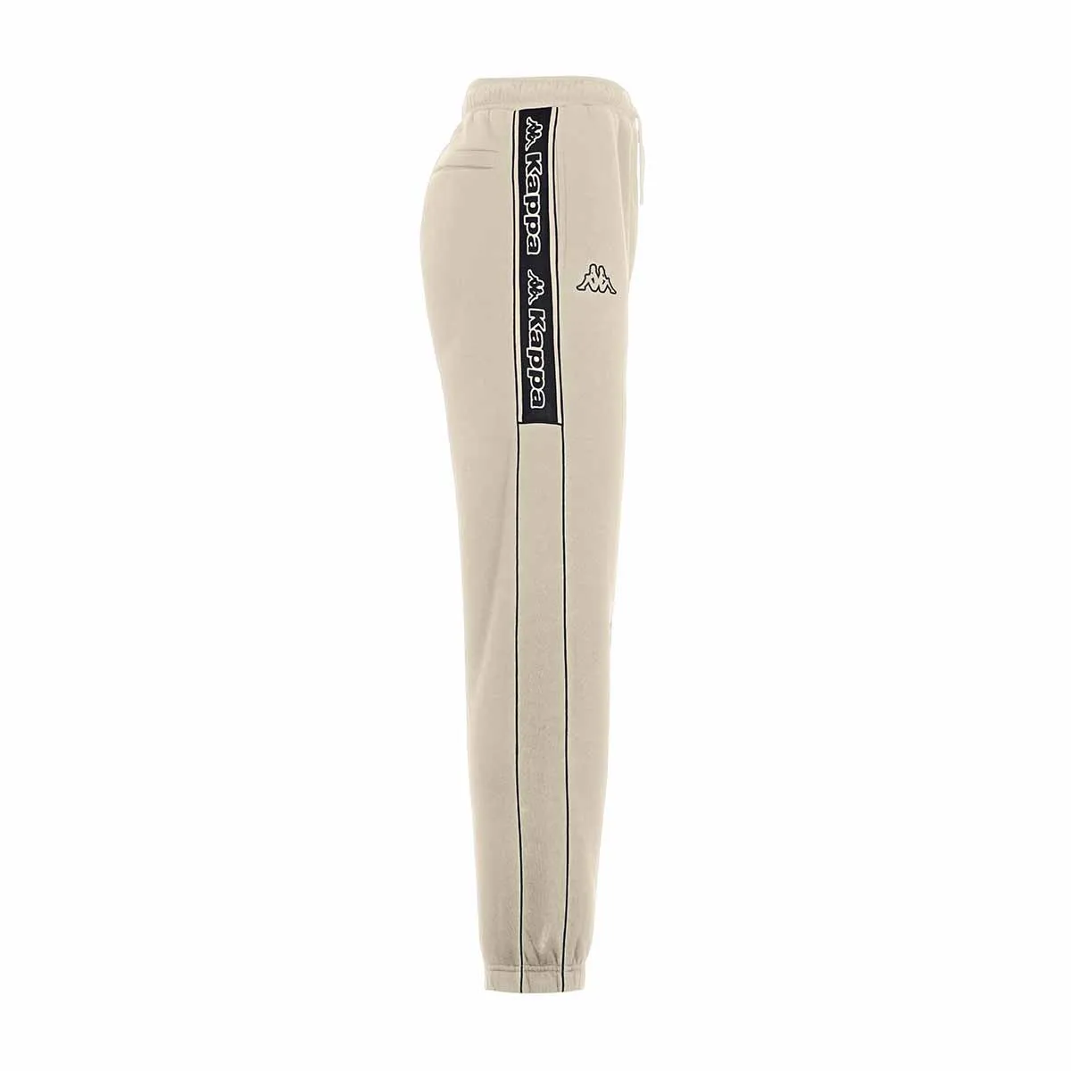 Kappa Tape Iomise pantalon homme beige polaire