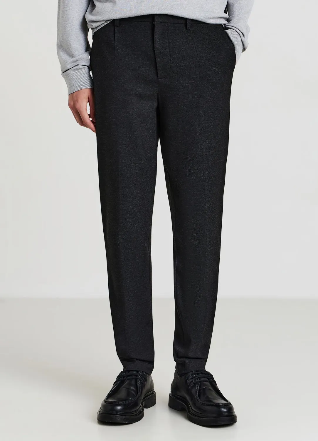 Calliope pantalon uni homme taille élastique