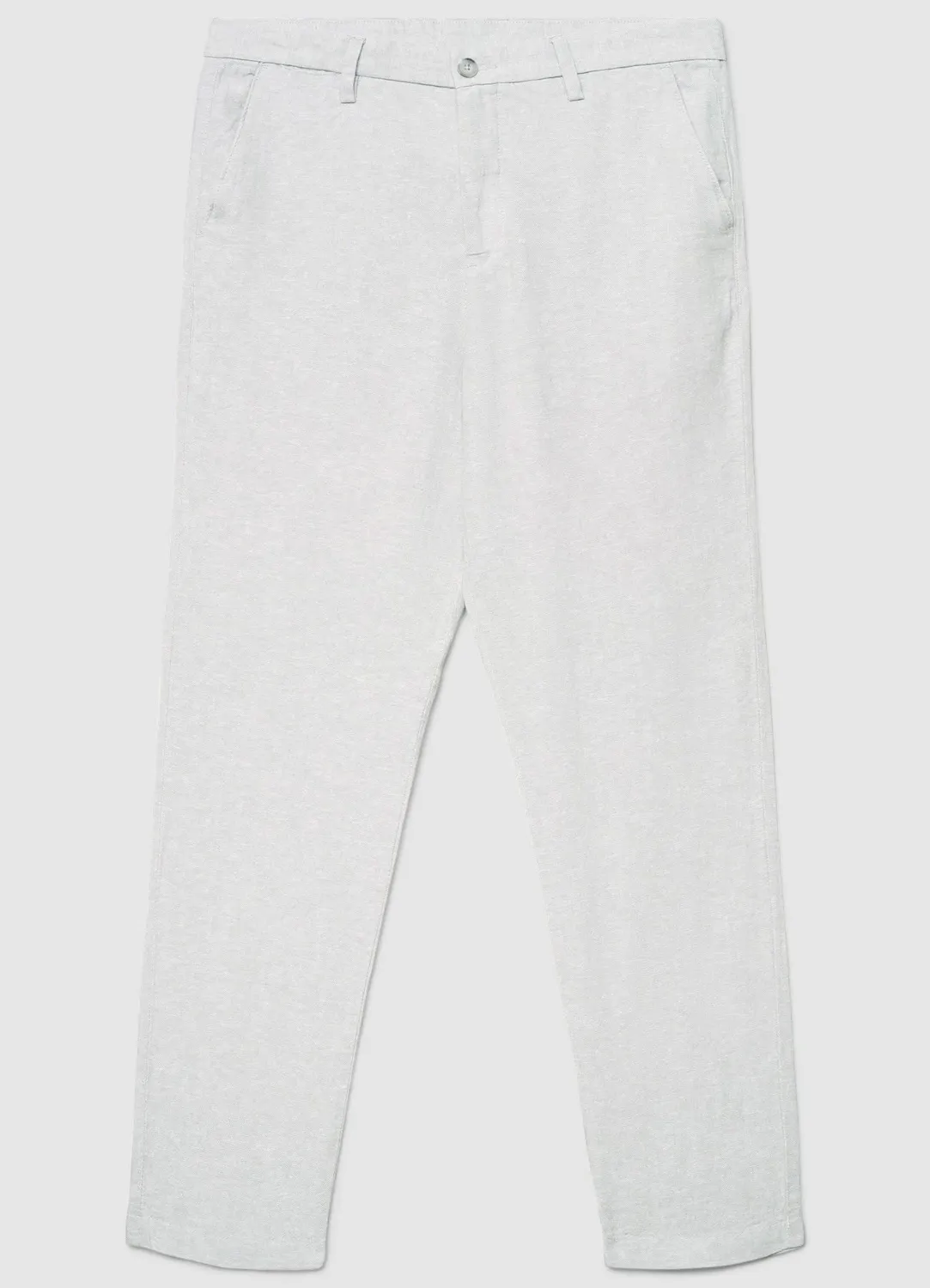 Calliope chino lin pantalon homme coupe regular