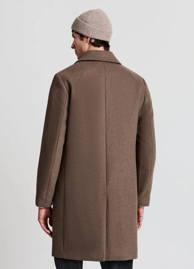 Calliope manteau homme monopetto revers