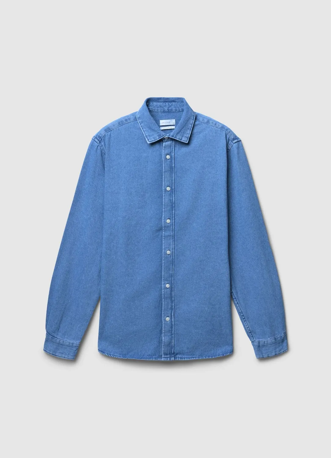 Calliope chemise denim homme manches longues coton