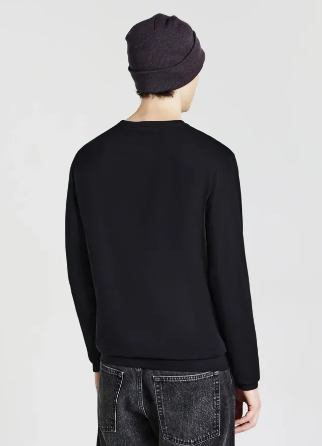 Calliope t-shirt homme manches longues coton col rond