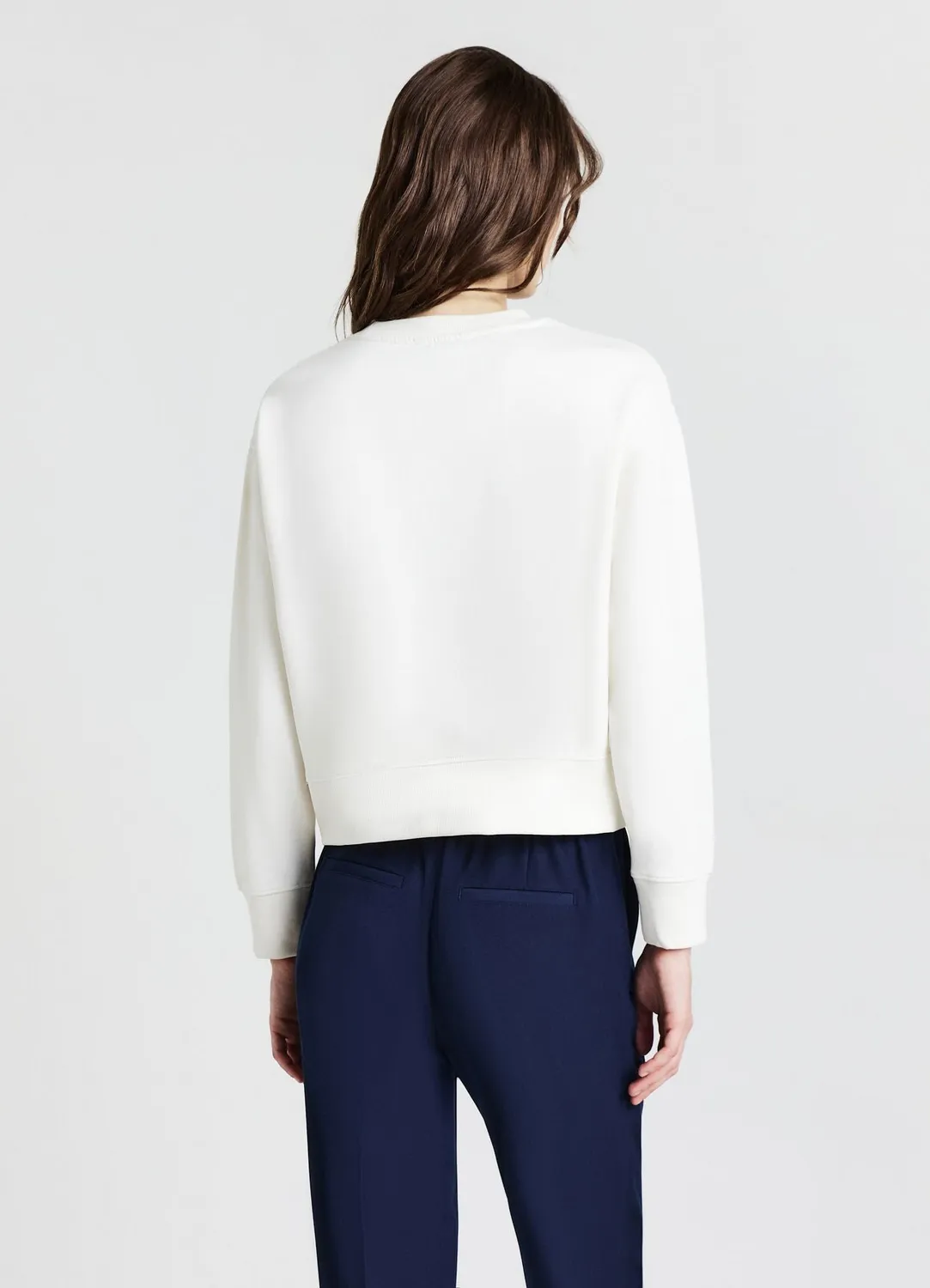 Calliope sweat femme col rond imprimé art