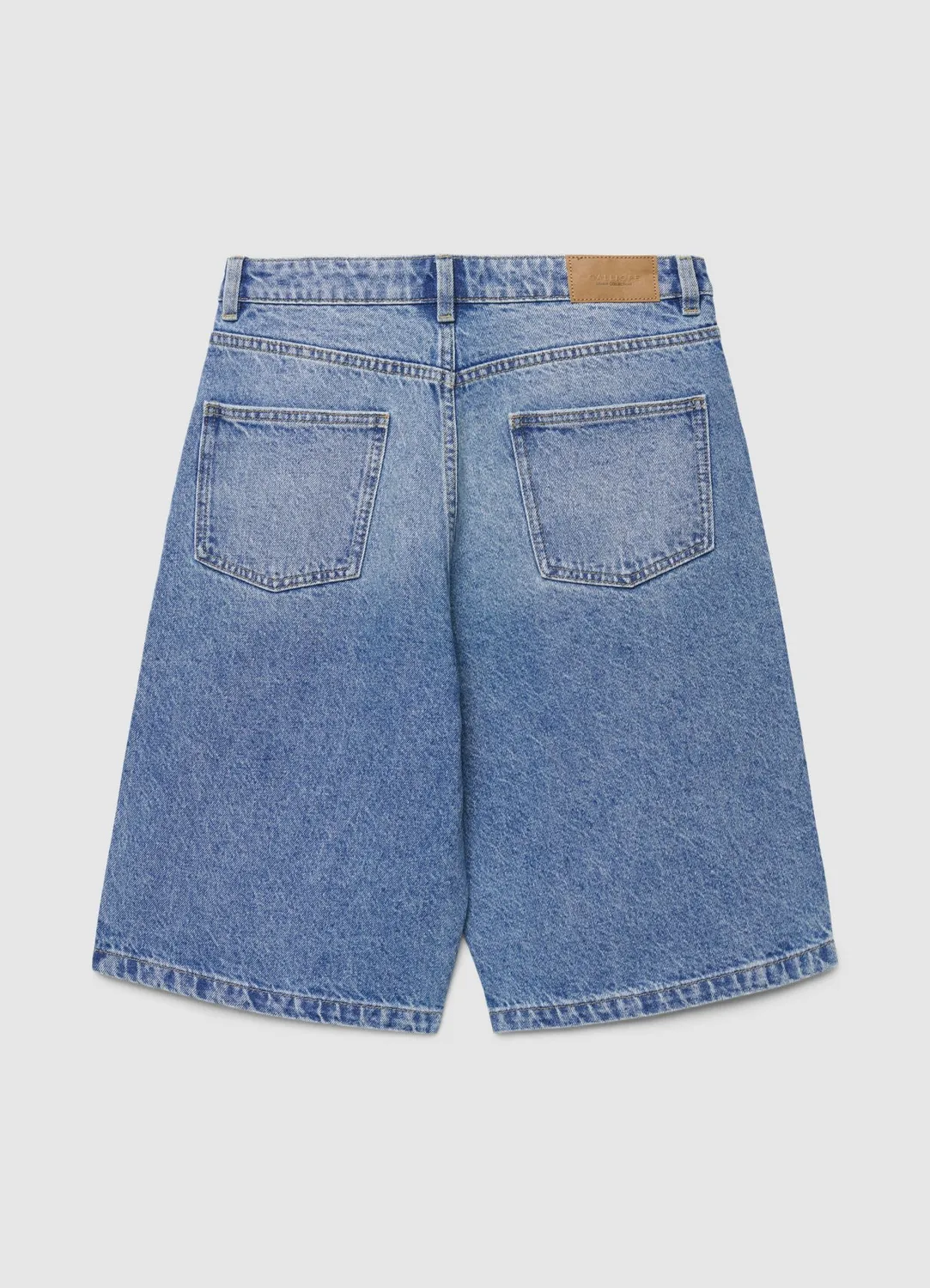 Calliope Bermuda jean bermuda femme taille haute denim