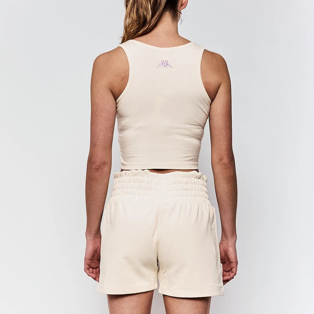 Robe di Kappa Authentic Stew débardeur blanc coton bio