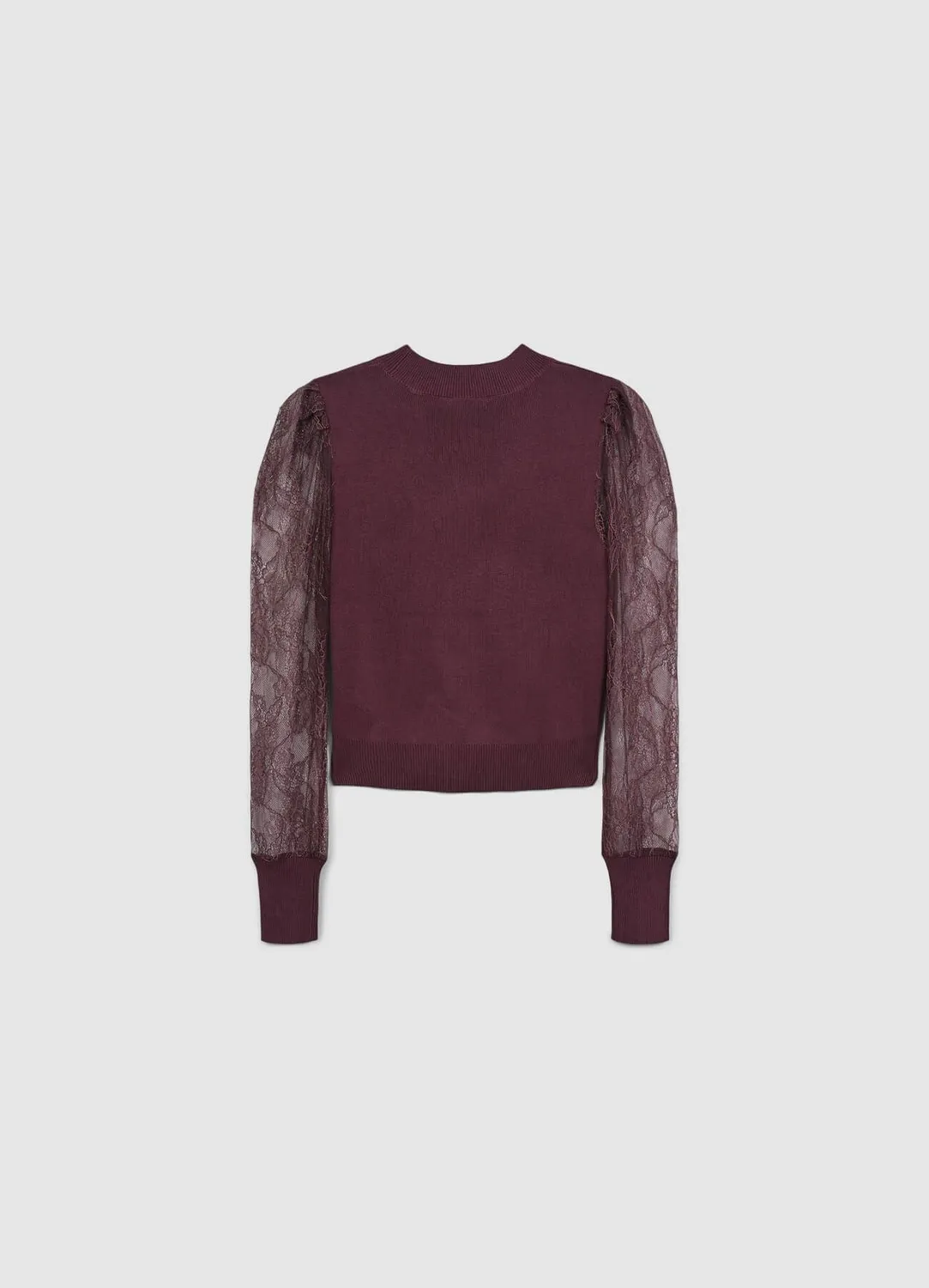 Calliope Pull Manches Dentelle Femme