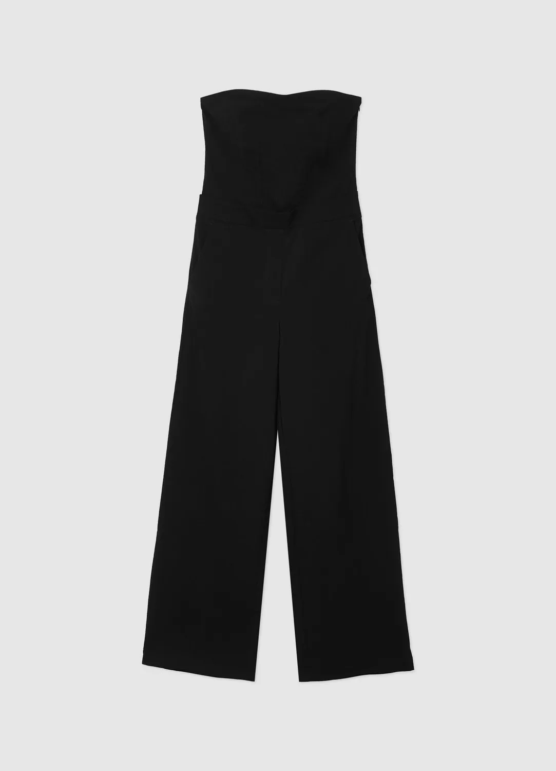 Calliope Combinaison bandeau femme palazzo unie