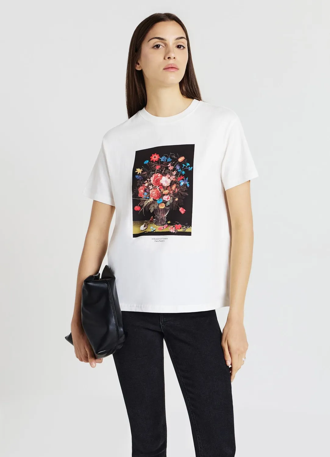 Calliope stampa arte t-shirt femme coton imprimé