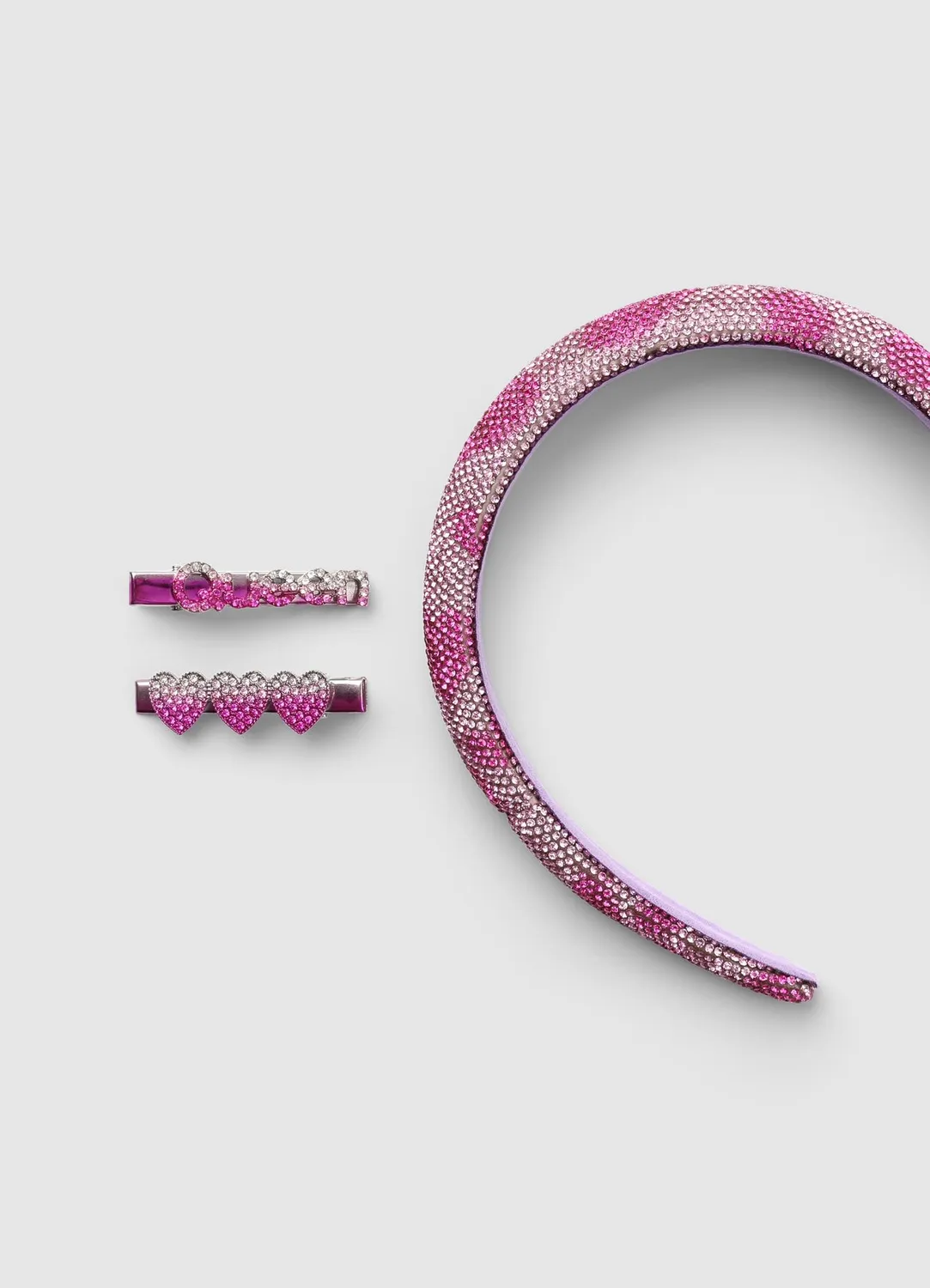 Calliope lot 3 accessoires cheveux strass fille