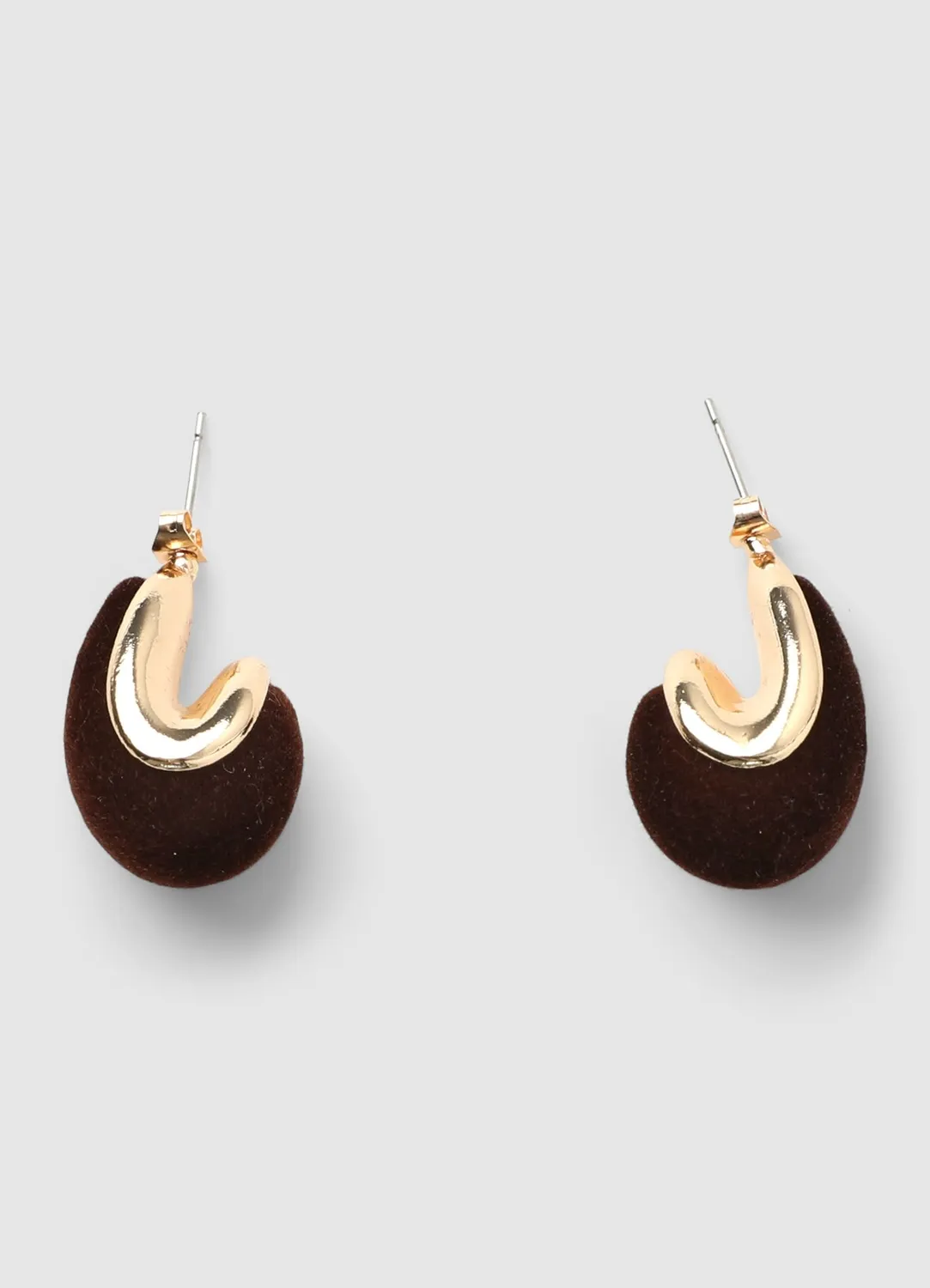 Calliope boucles goutte femme effet velours