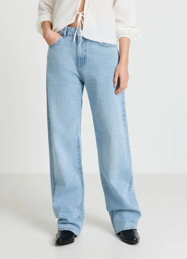 Calliope jean baggy full length femme taille moyenne