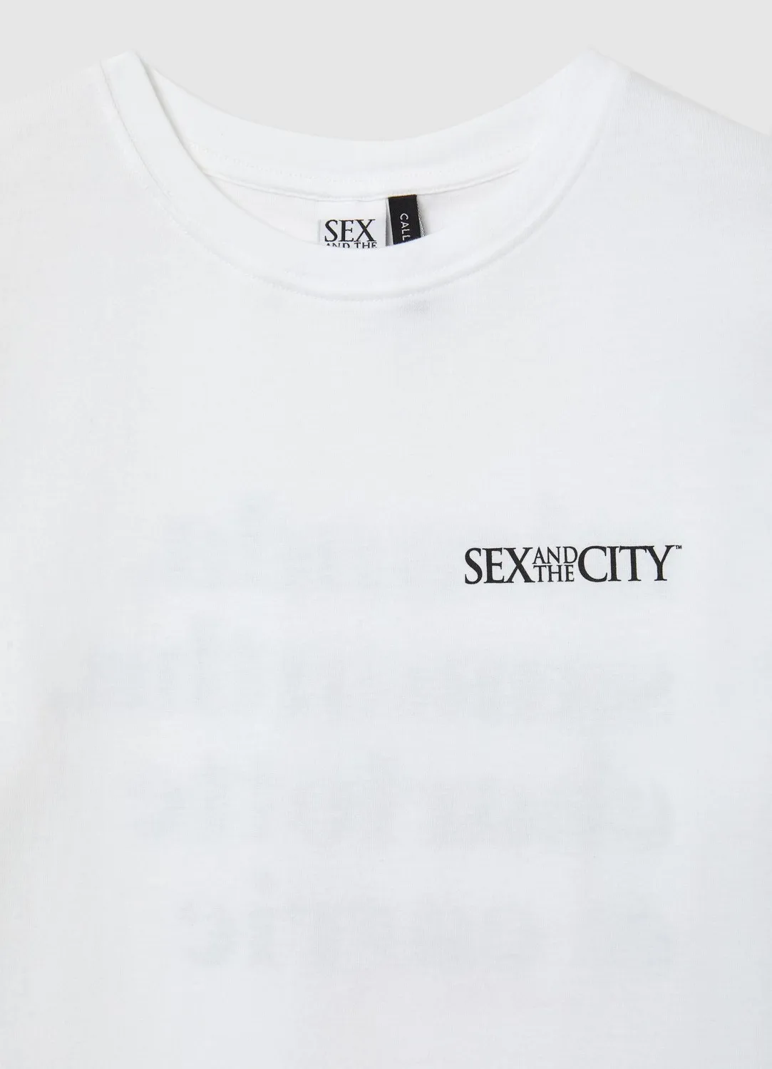 Calliope Sex and the City t-shirt coton S imprimé