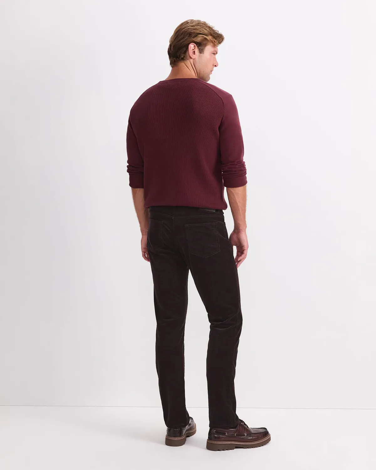 Sportscraft Hudson Cord pantalon velours homme coupe slim