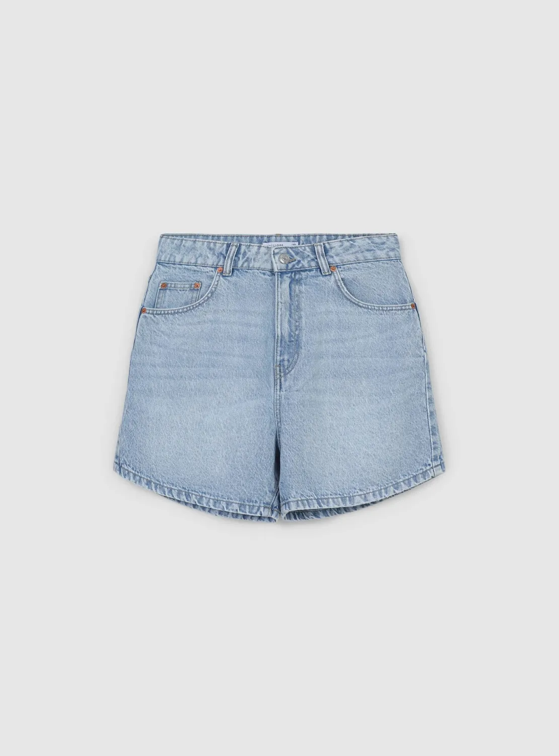 Calliope Bermuda femme denim taille haute
