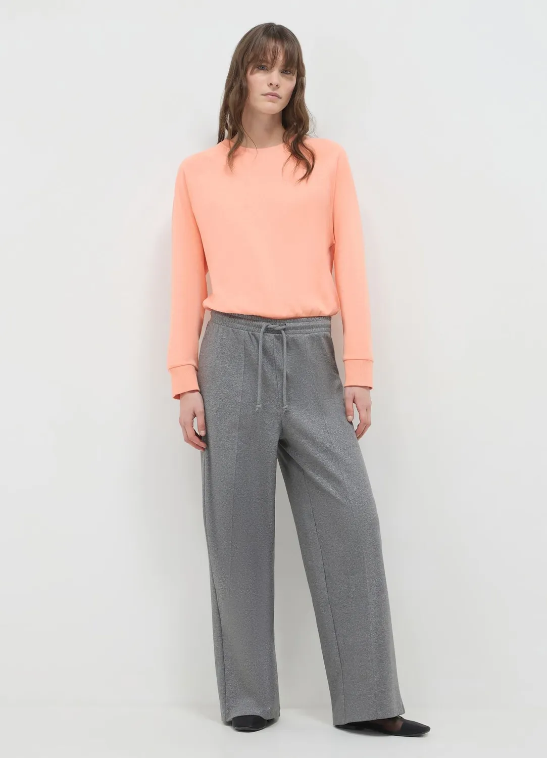 Calliope sweat body femme coton uni