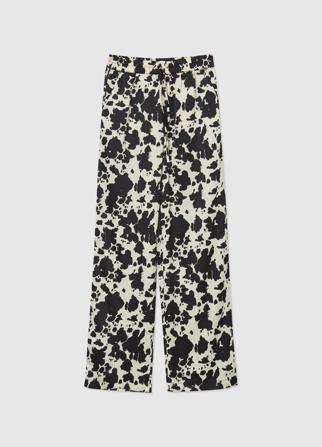 Calliope pantalon effet satin femme à motif