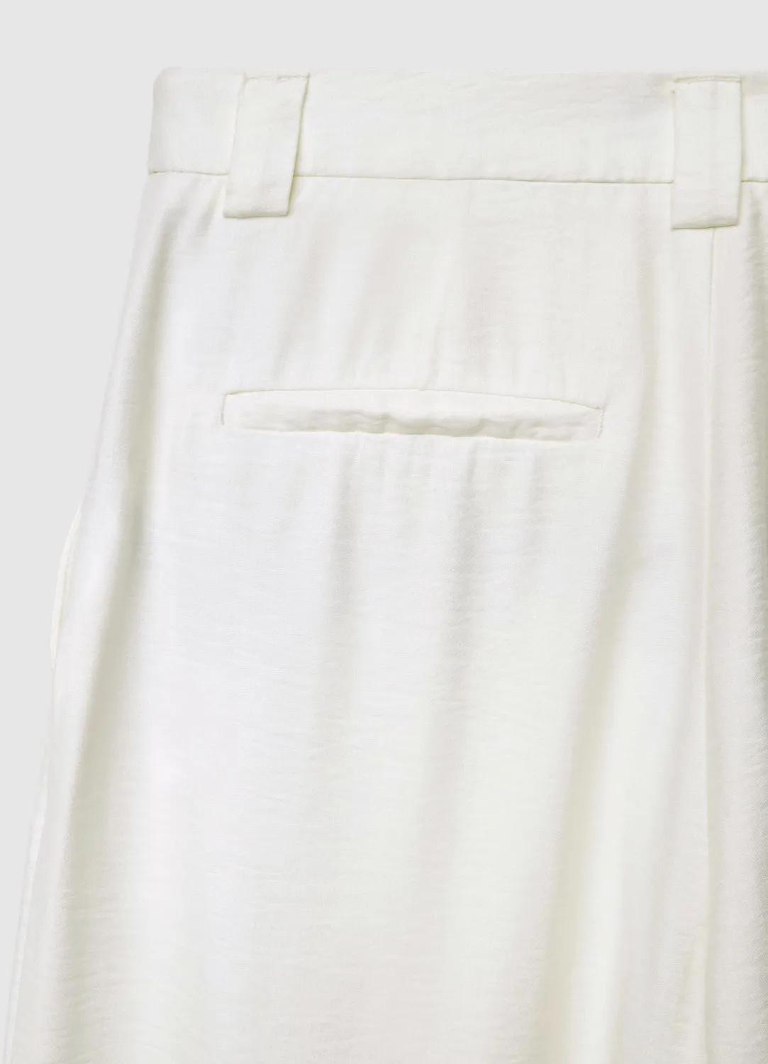 Calliope Pantalon palazzo plis pantalon femme taille haute