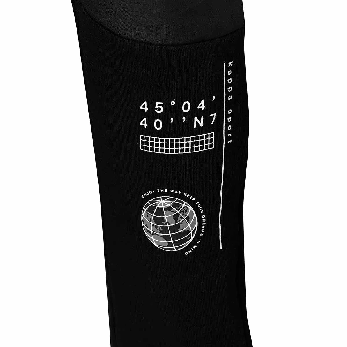 Robe di Kappa Boli pantalon enfant noir molleton