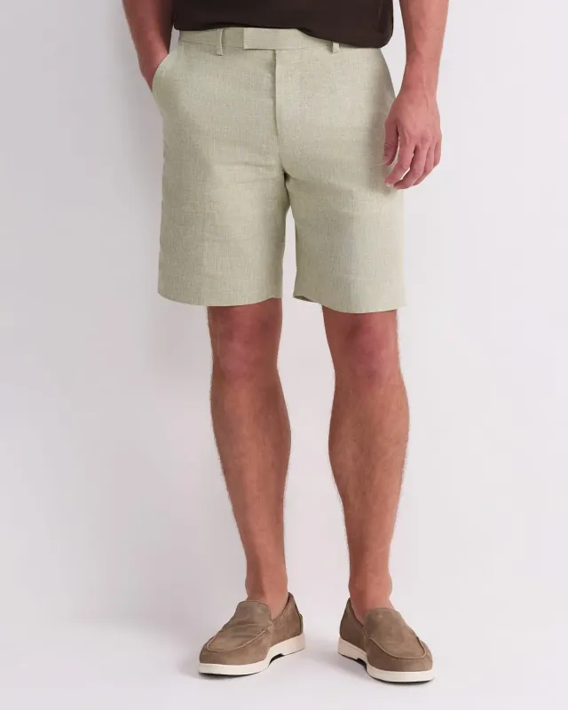 Sportscraft Ridley 208217 short homme lin-coton