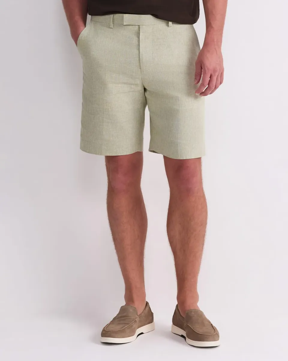Sportscraft Ridley 208217 short homme lin-coton