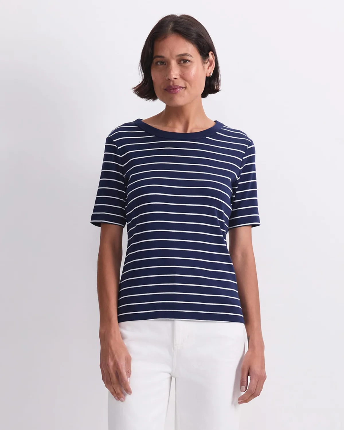 Sportscraft Heidi Stripe tee-shirt rayé coton stretch