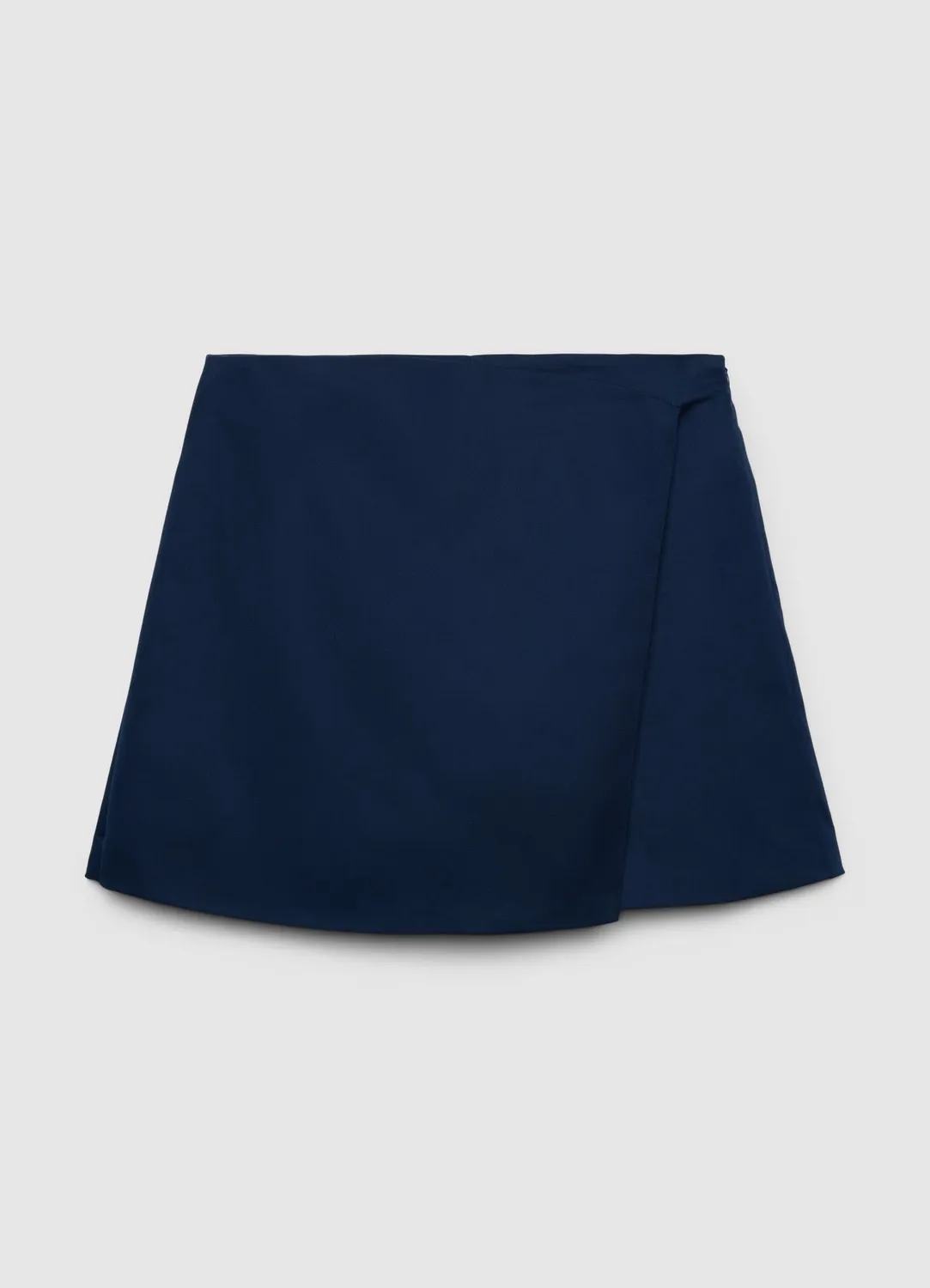 Calliope Jupe-Short Portefeuille femme unie zip