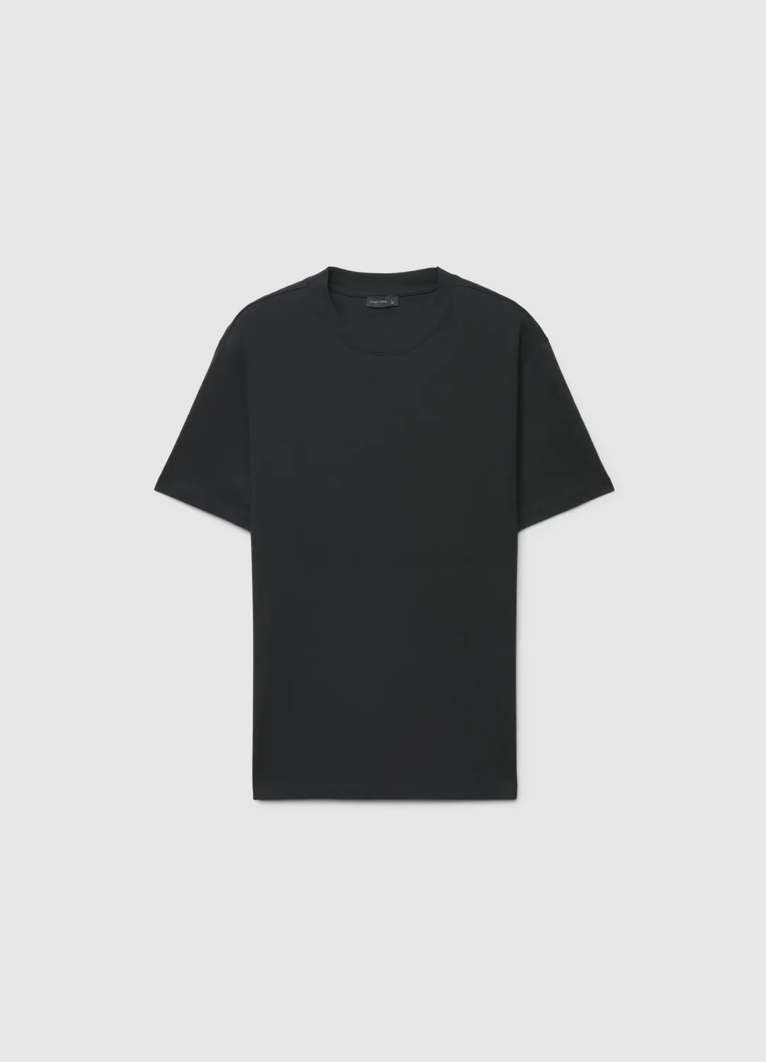 Calliope t-shirt col rond homme uni manches courtes