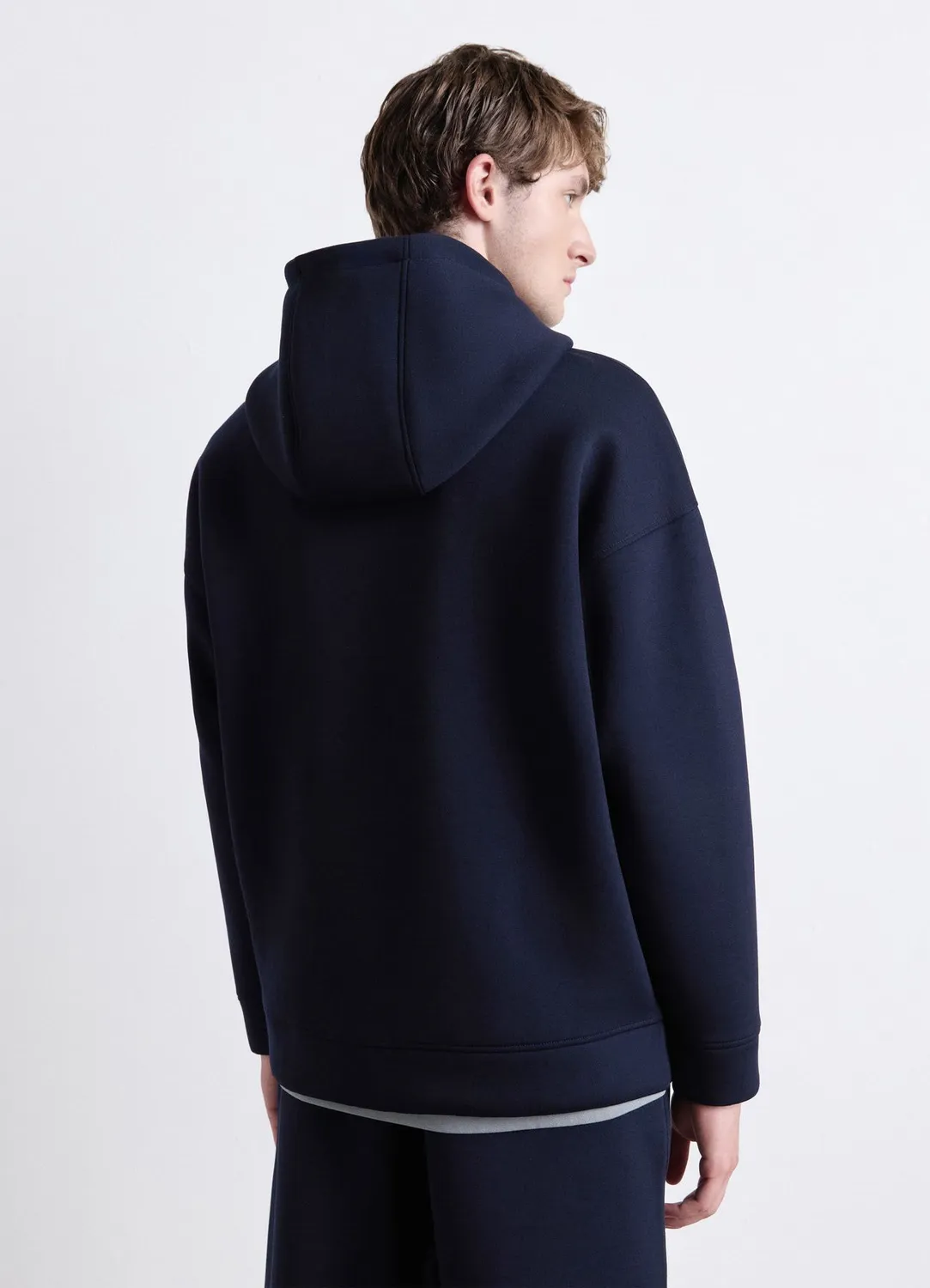 Calliope sweat à capuche homme uni poche kangourou