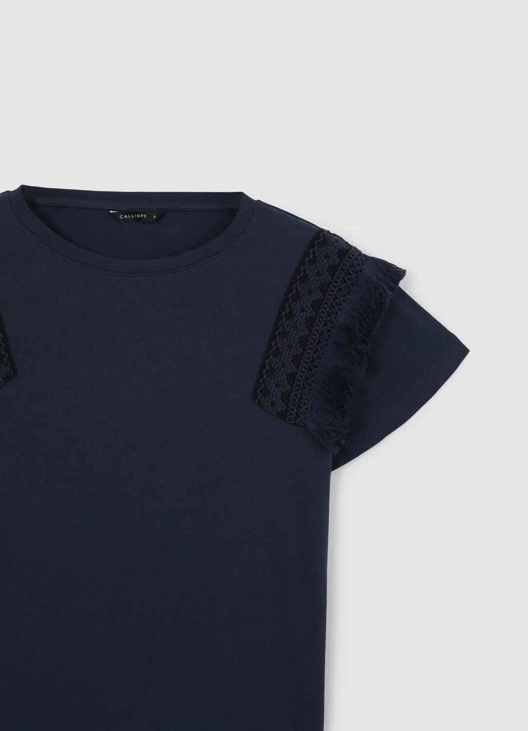Calliope t-shirt galon femme coton regular