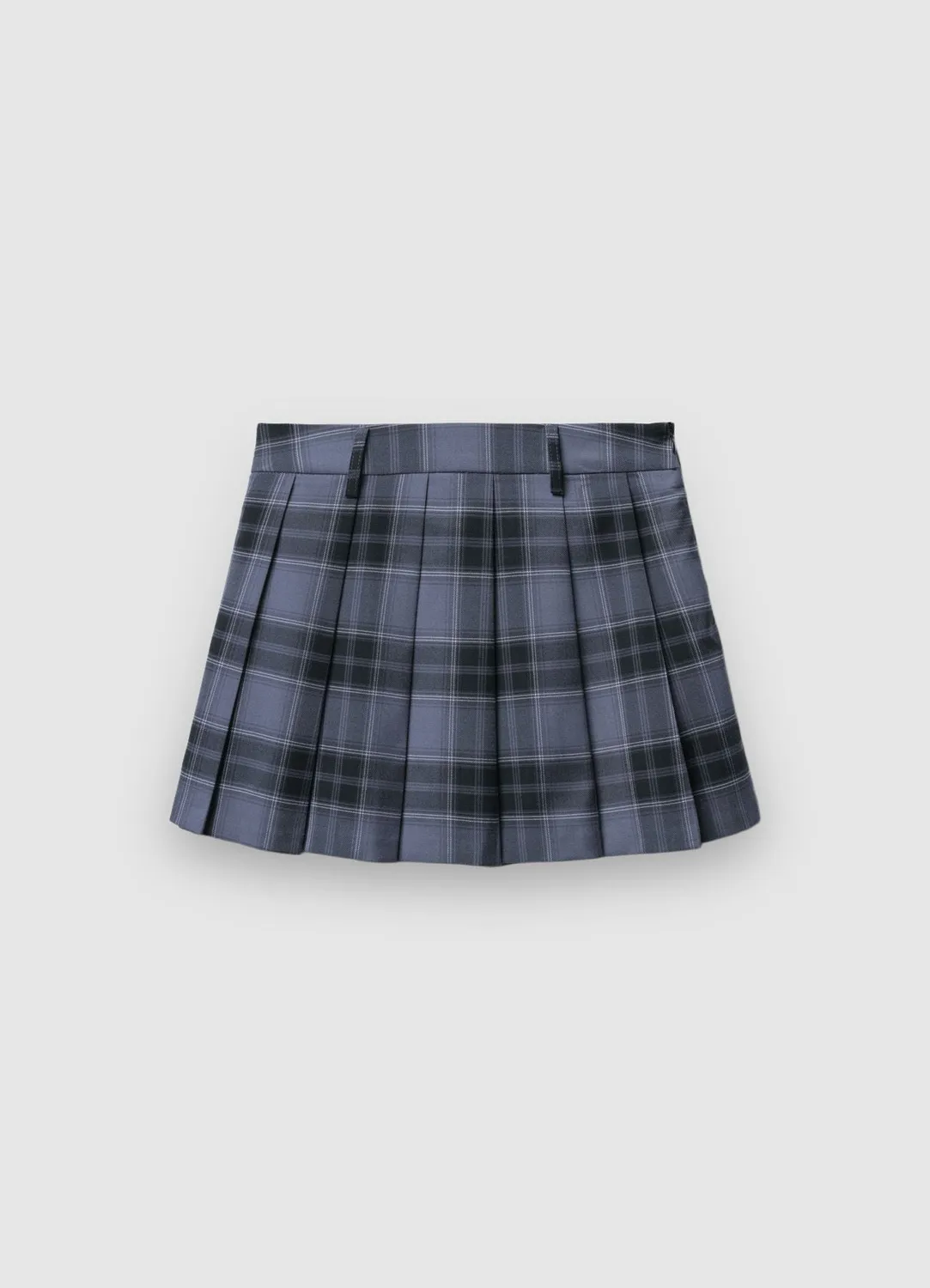 Calliope skort plissé jupe-short femme à carreaux