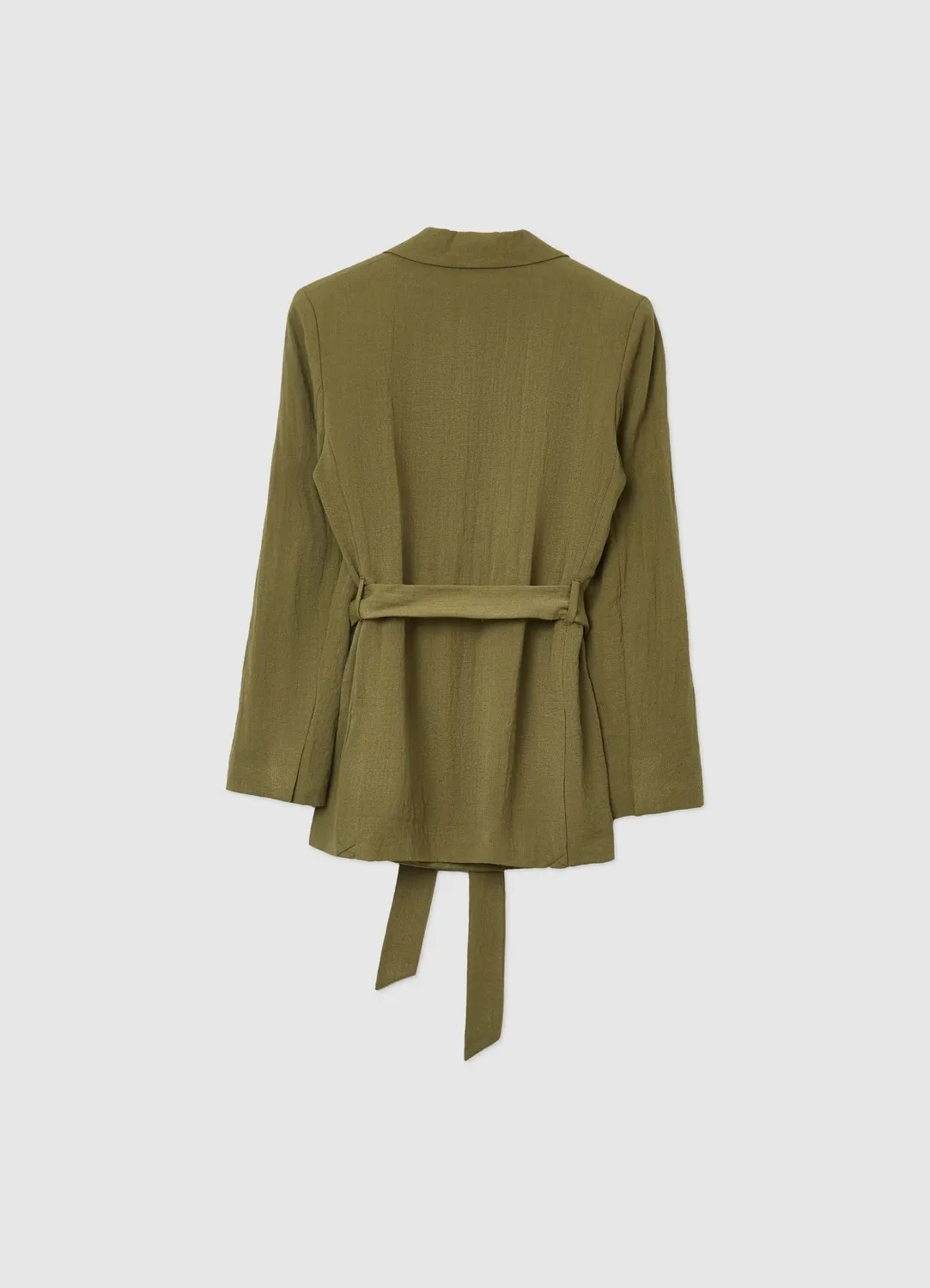 Calliope blazer femme double boutonnage à ceinture