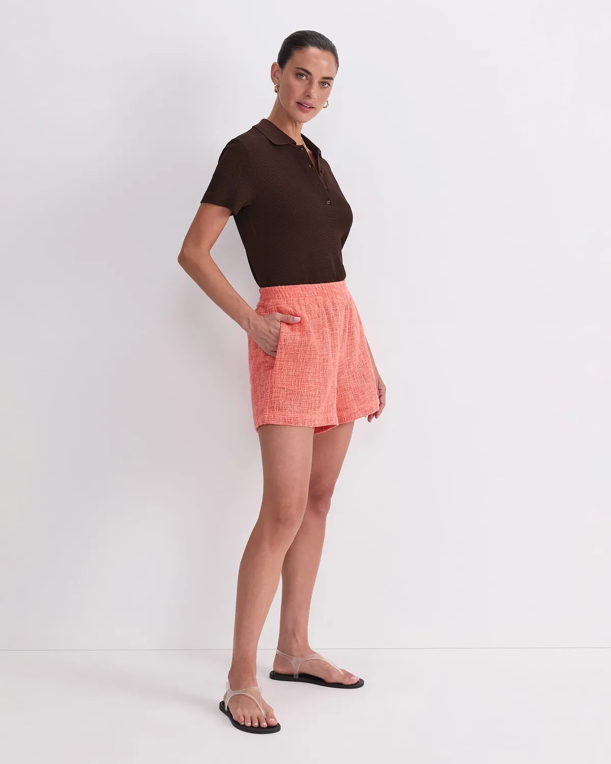 Sportscraft Holiday short doublé taille élastique