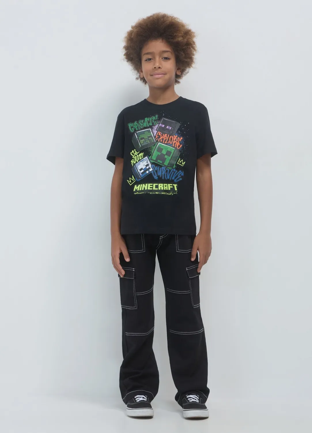 Calliope t-shirt Minecraft coton garçon