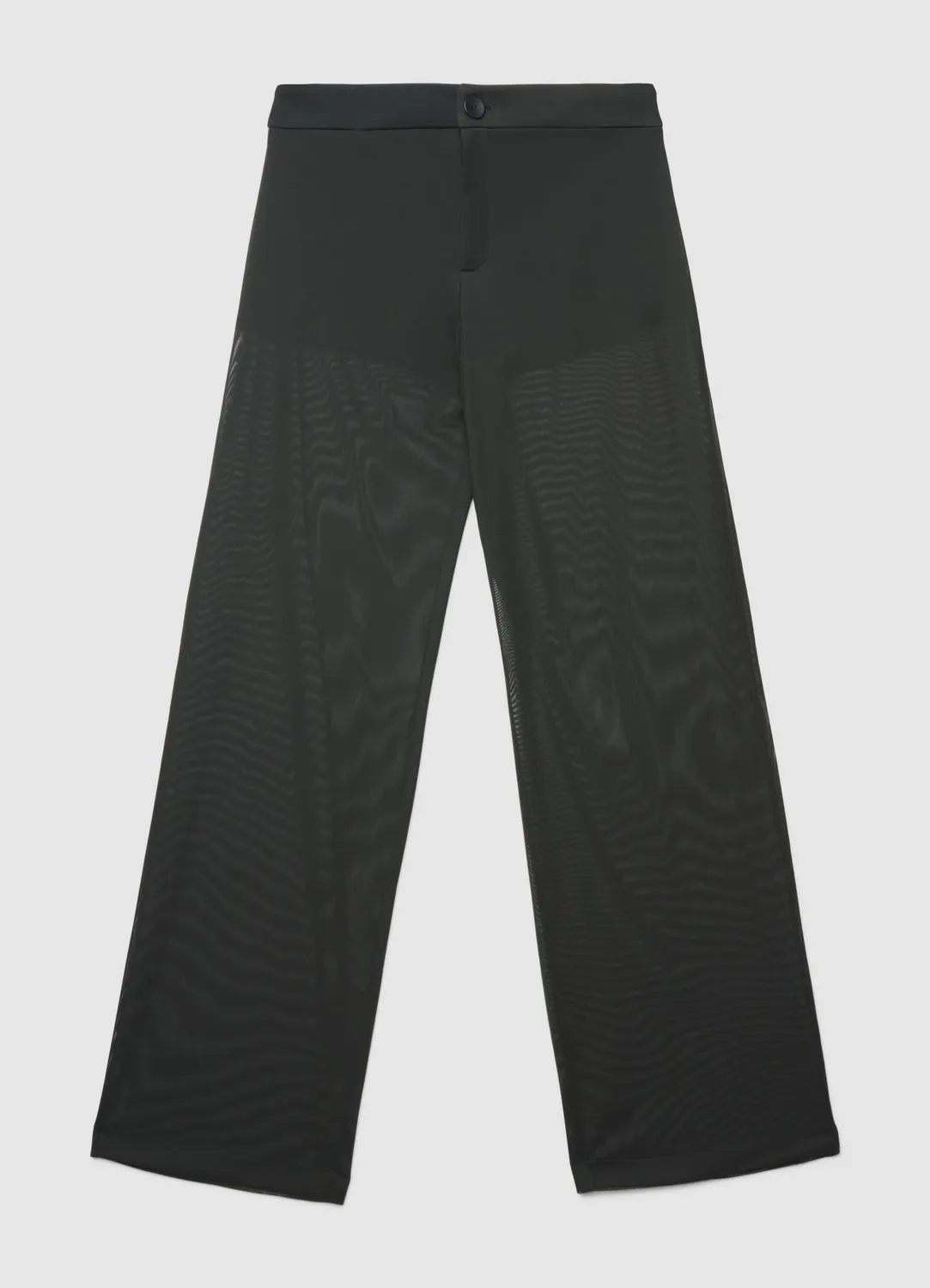 Calliope pantalon palazzo tulle femme effet transparent