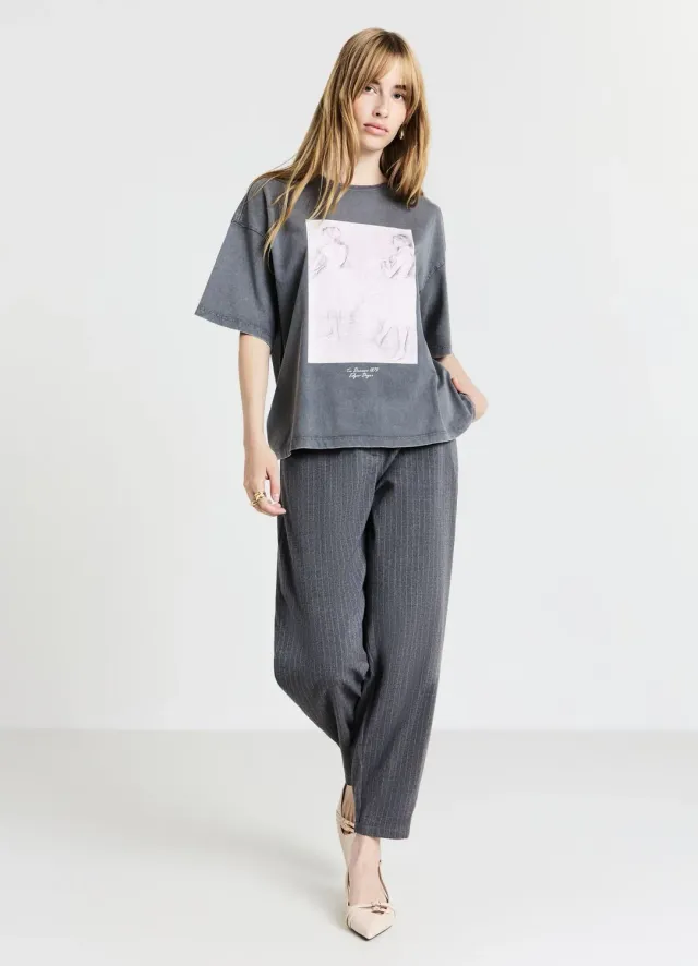 Calliope t-shirt coton femme imprimé art