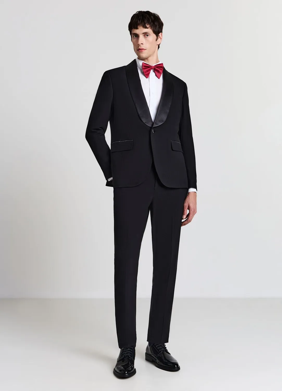 Calliope pantalon homme uni coupe regular bureau