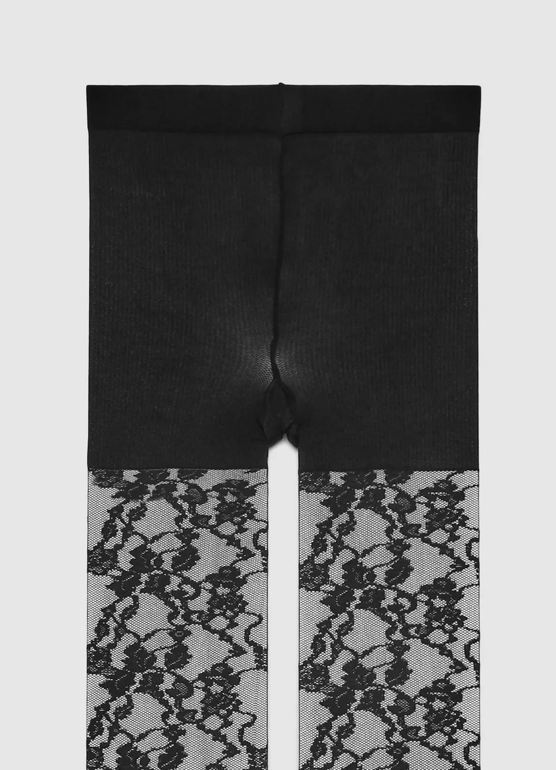 Calliope collant dentelle femme noir