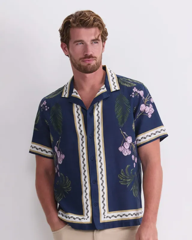 Sportscraft Hamlyn chemise resort lin coton homme