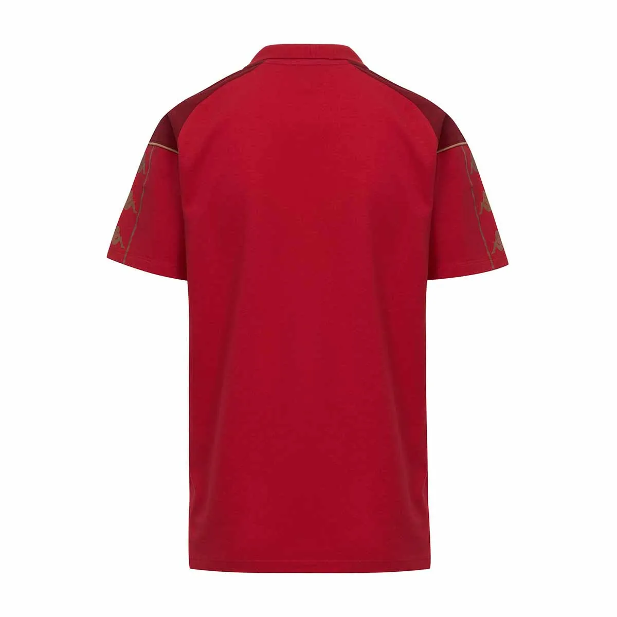 Kappa Banda Mastio polo enfant rouge piqué