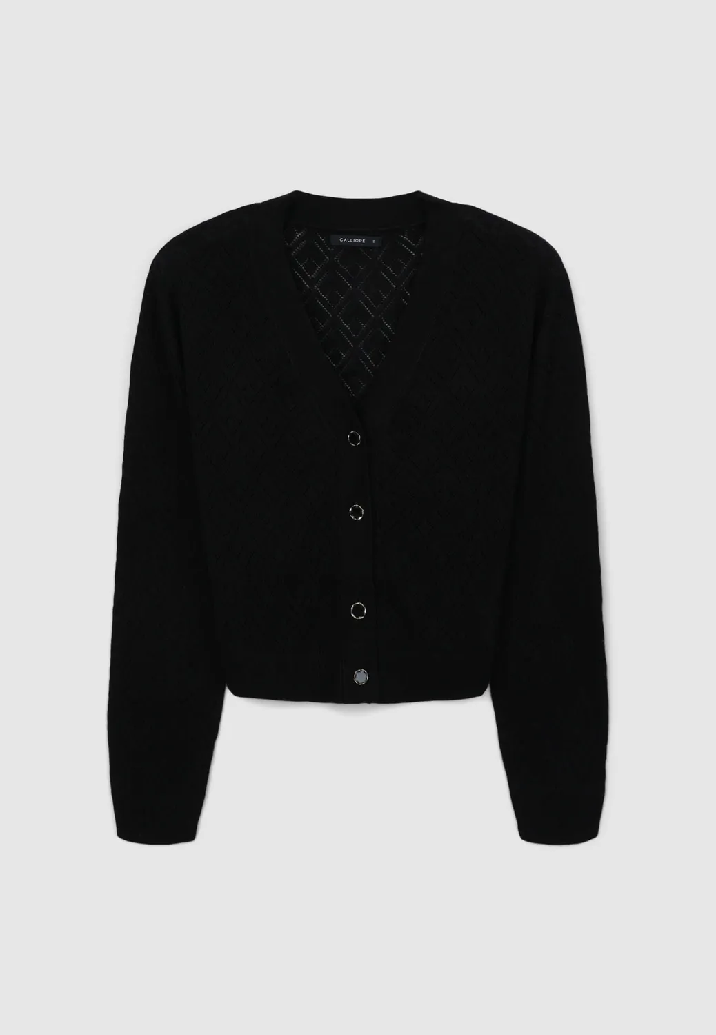 Calliope Cardigan Pointelle Femme Col V