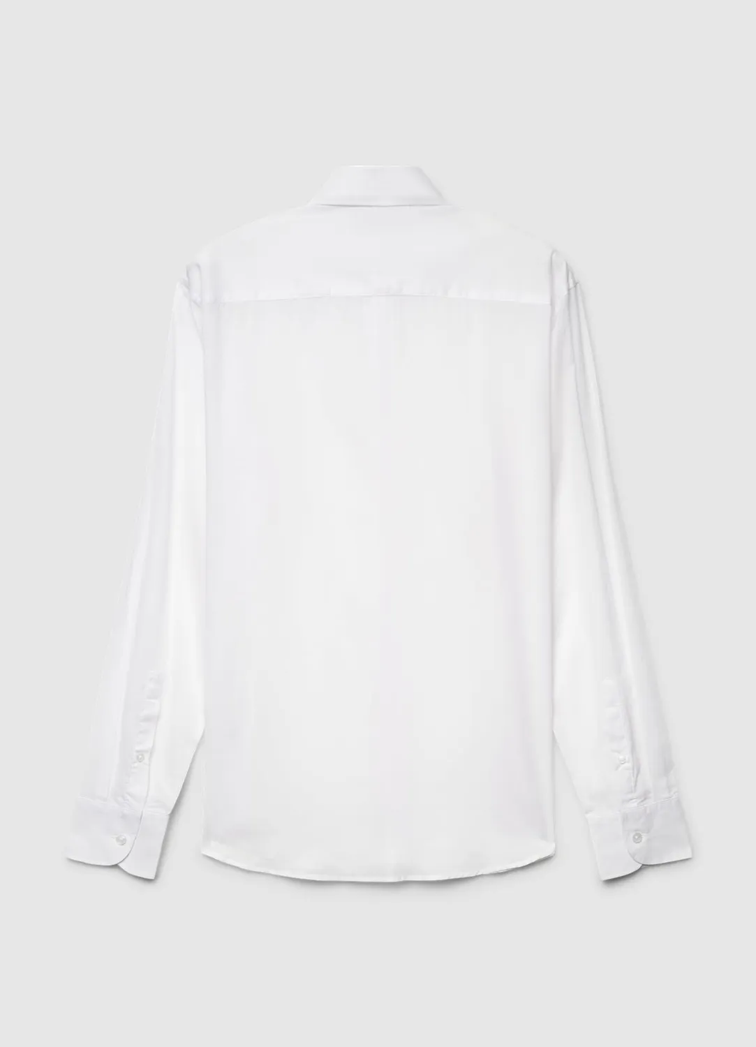 Calliope chemise homme unie col classique manches longues