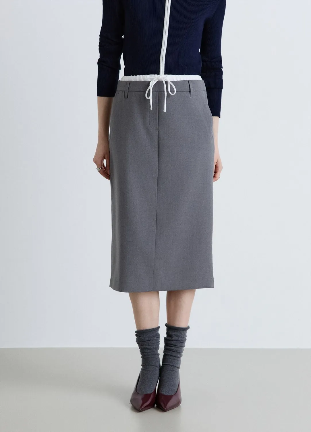 Calliope Jupe midi tubino femme business