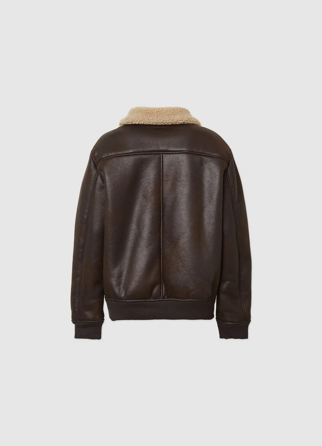 Calliope blouson effet mouton col haut homme
