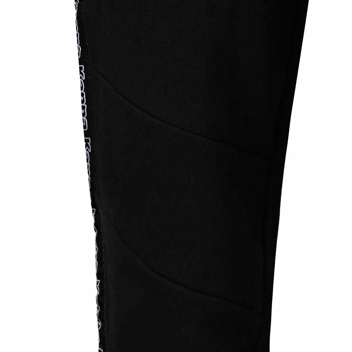 Kappa Idole jogging noir homme molleton droit
