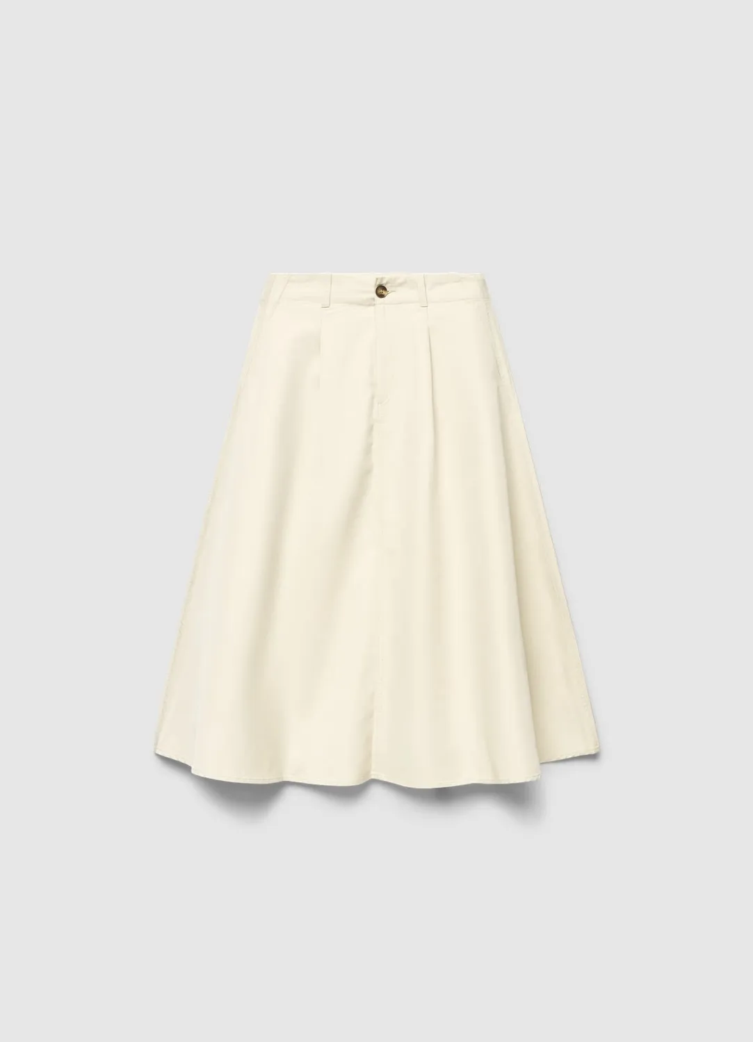 Calliope jupe femme plissée taille haute à poches