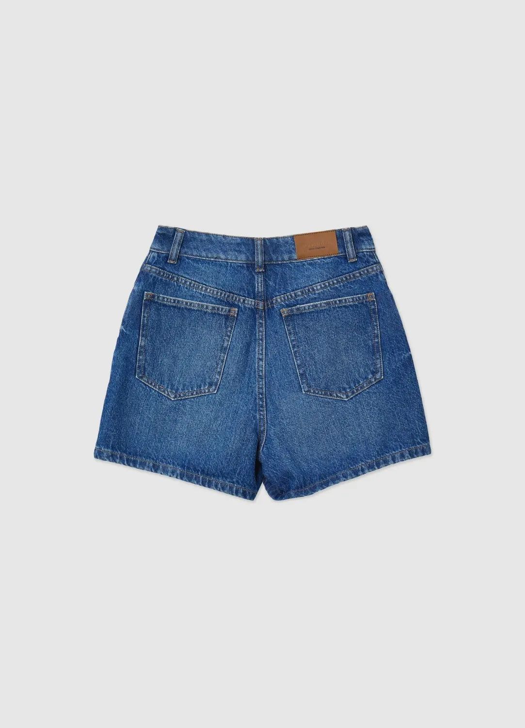 Calliope bermuda denim femme taille haute 5 tailles