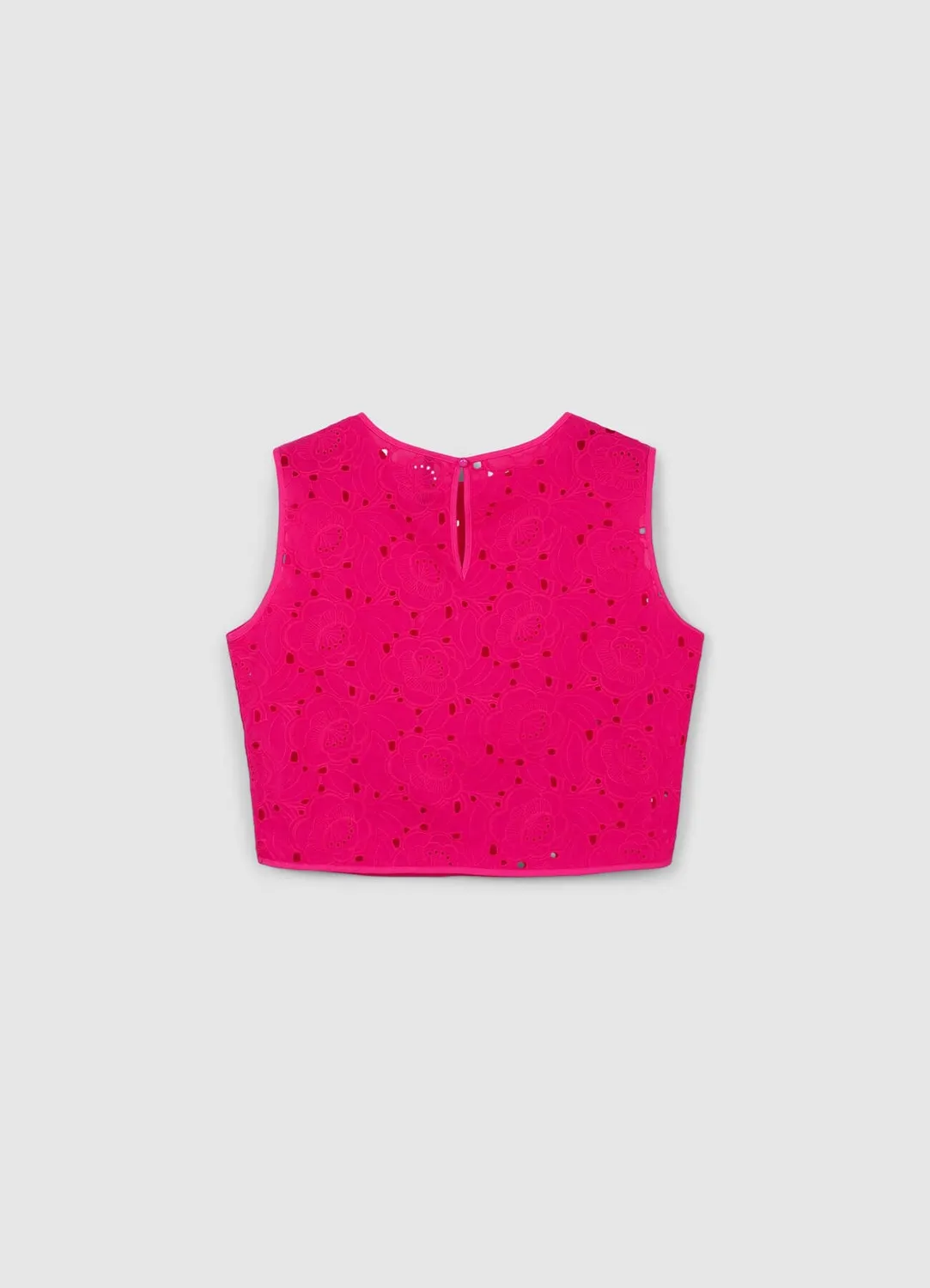 Calliope top sangallo femme coton bretelles
