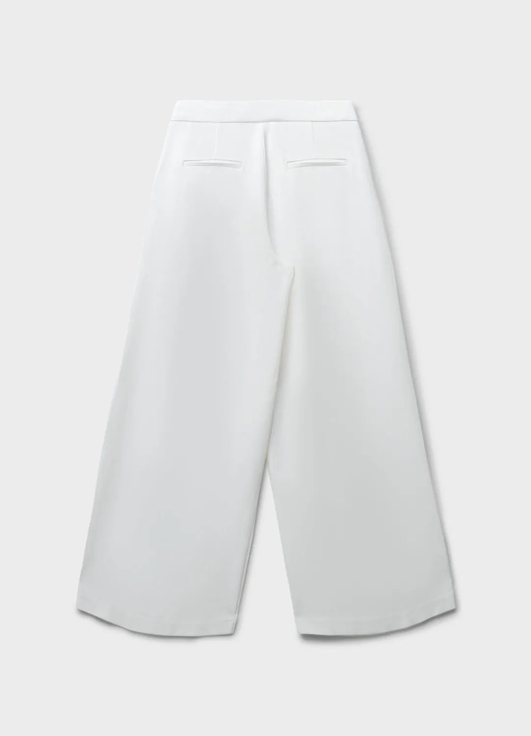Calliope pantalon palazzo à pinces femme large taille S